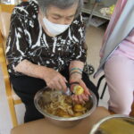 ジャガイモ餅風食べました。