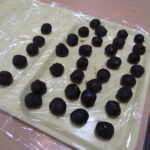 フルーツ牛乳寒天を食べました。